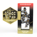 Dungeons & Dragons: Adventure RPG Polyhedral Dice Set - Paladin (White/Grey) [14ct]