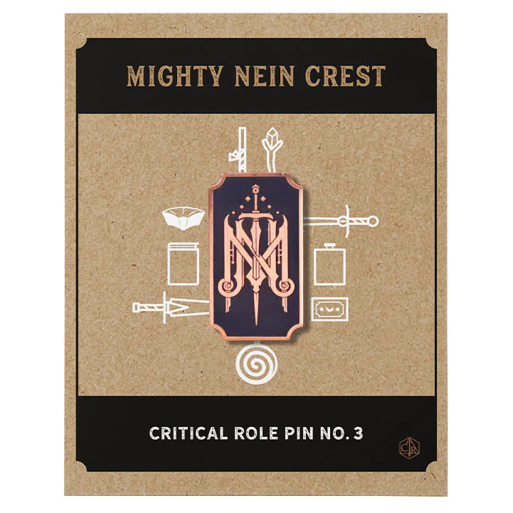Darrington Press | Critical Role: Pin No. 3 - Mighty Nein Crest