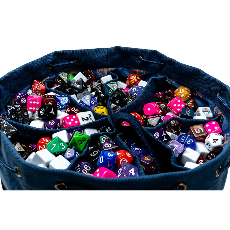 Darrington Press | Bailey's Blue Dice Bag of Hoarding
