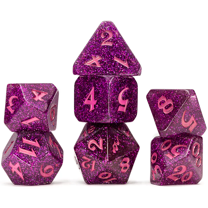 Darrington Press | Critical Role RPG Polyhedral Dice Set: Vox Machina - Scanlan Shorthalt [7ct]