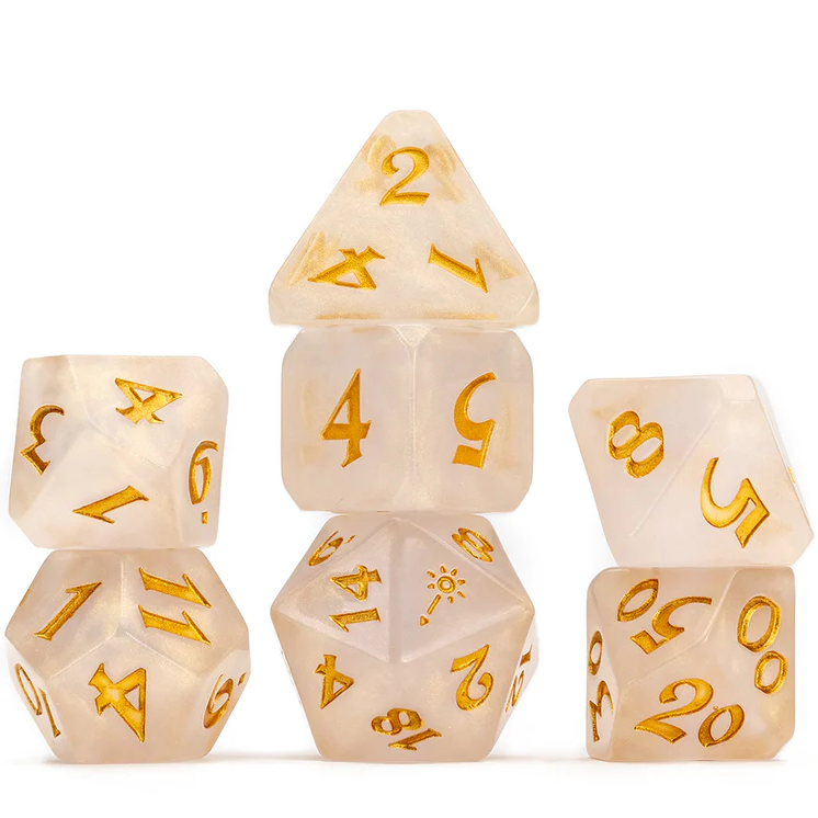 Darrington Press | Critical Role RPG Polyhedral Dice Set: Vox Machina - Pike Trickfoot [7ct]