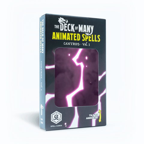 Animated Spells: Cantrips - Vol. 1 (5E Spell Cards)