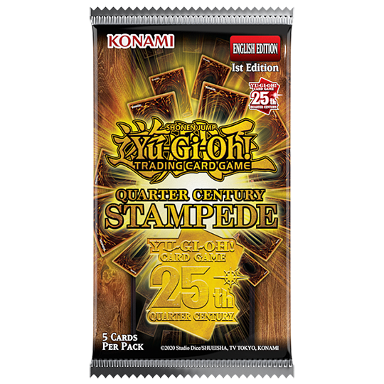 Yu-Gi-Oh! Quarter Century Stampede Booster Pack