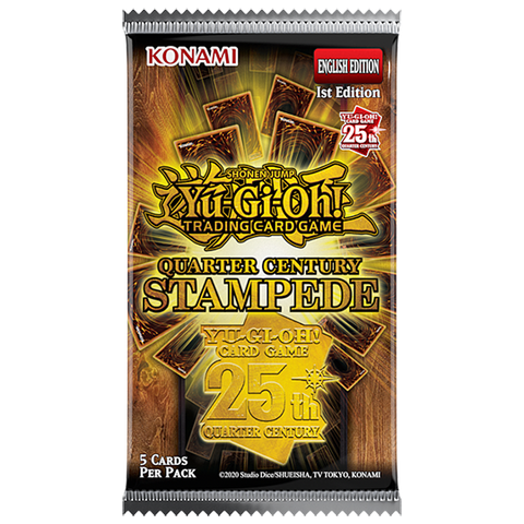 Yu-Gi-Oh! Quarter Century Stampede Booster Pack