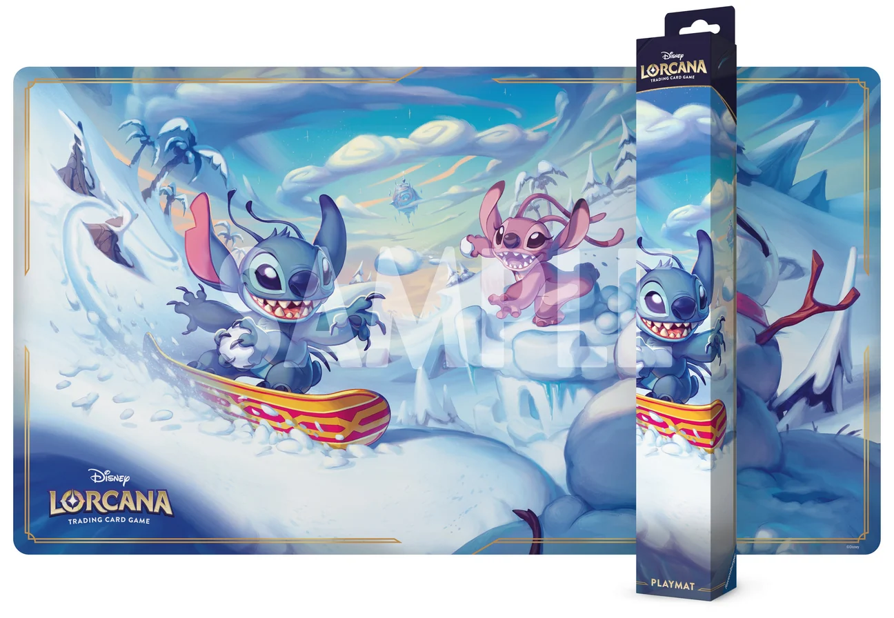 Disney Lorcana TCG: Hyperia City Playmat Snow Stitch