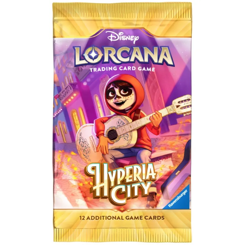 Disney Lorcana TCG: Hyperia City Booster Pack **Local Pick-Up Only**