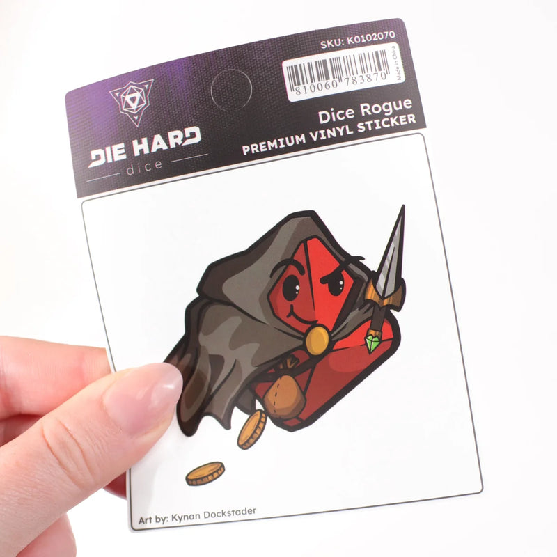Die Hard Dice Sticker - Dice Rogue