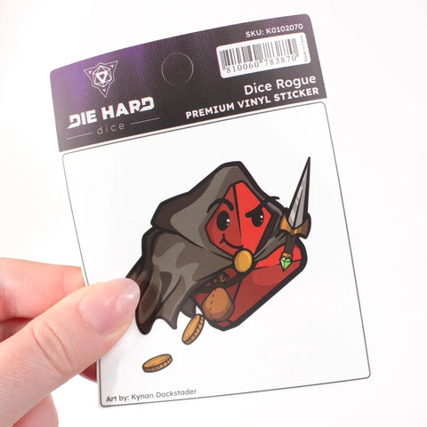 Die Hard Dice Sticker - Dice Rogue