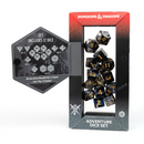 Dungeons & Dragons: Adventure RPG Polyhedral Dice Set - Rogue (Black) [15ct]