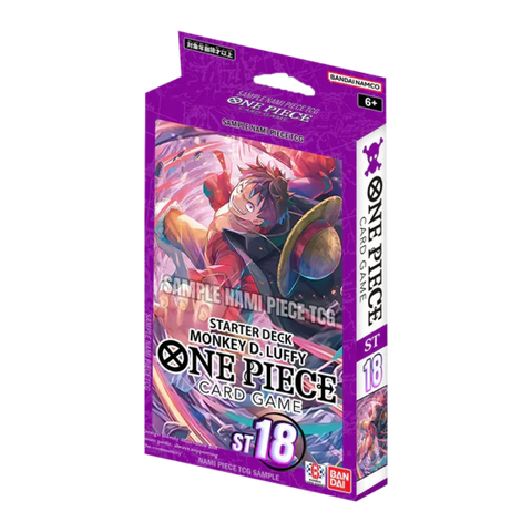 One Piece TCG: Stater Deck | Monkey.D.Luffy Starter Deck (ST-18) **Local Pick-up Only**