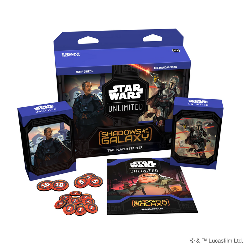 Star Wars: Unlimited - Shadow of the Galaxy - Two-Player Starter **In-Store Pick-Up Only**