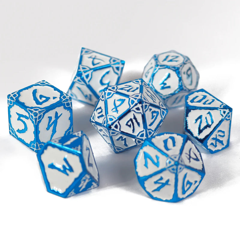 Die Hard Dice - Metal RPG Polyhedral Dice Set - Skyforge Hexbreaker [7pc]