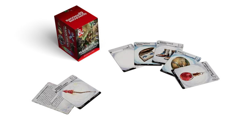 Dungeons & Dragons Reference Cards - Magic Item Common and Uncommon