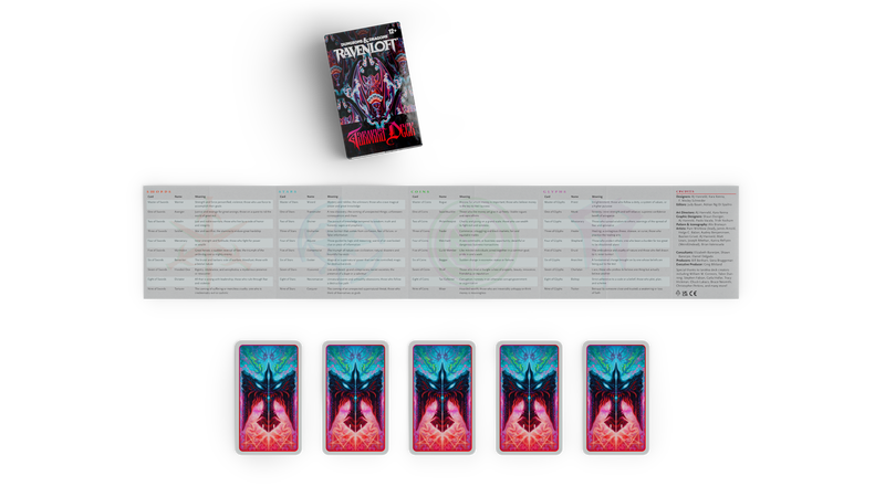 Dungeons & Dragons Ravenloft: The Horrors Within - Tarokka Deck [2026 Updated Deck]