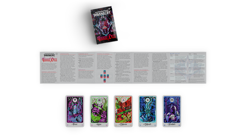 Dungeons & Dragons Ravenloft: The Horrors Within - Tarokka Deck [2026 Updated Deck]