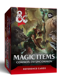 Dungeons & Dragons Reference Cards - Magic Item Common and Uncommon