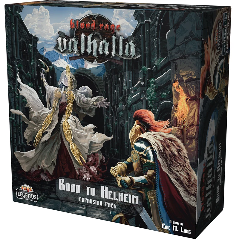 Blood Rage Valhalla Road to Helheim [Expansion]