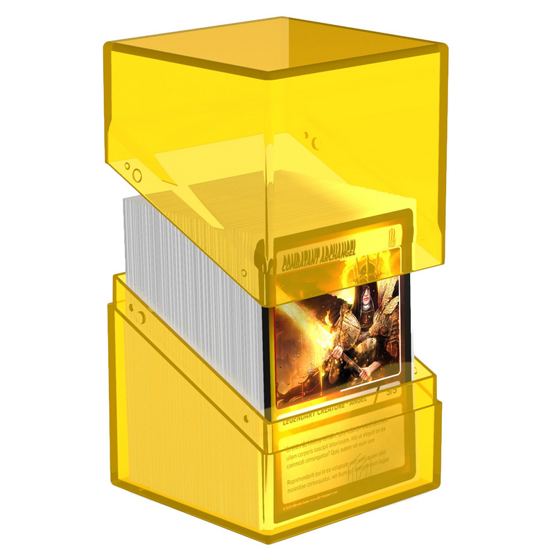 Ultimate Guard Boulder 100+ Deck Box - Amber