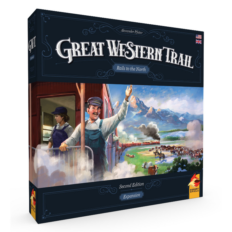 Great Western Trail 2nd Edition: Rails to the North Expansion [Expansion]