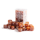Die Hard Dice D6 Dick Pack - Amber Shimmer