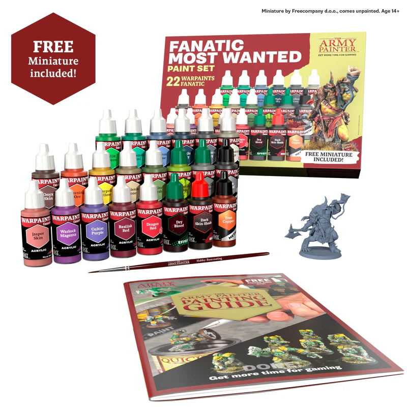 The Army Painter: Warpaints Fanatic - Most Wanted Paint Set