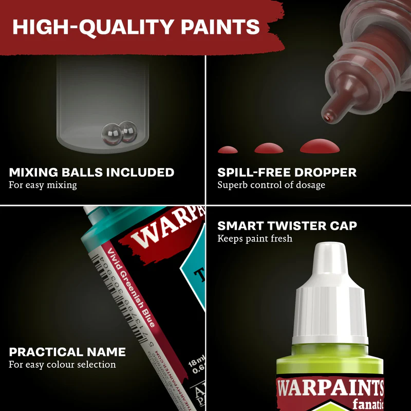 The Army Painter: Warpaints Fanatic - Most Wanted Paint Set