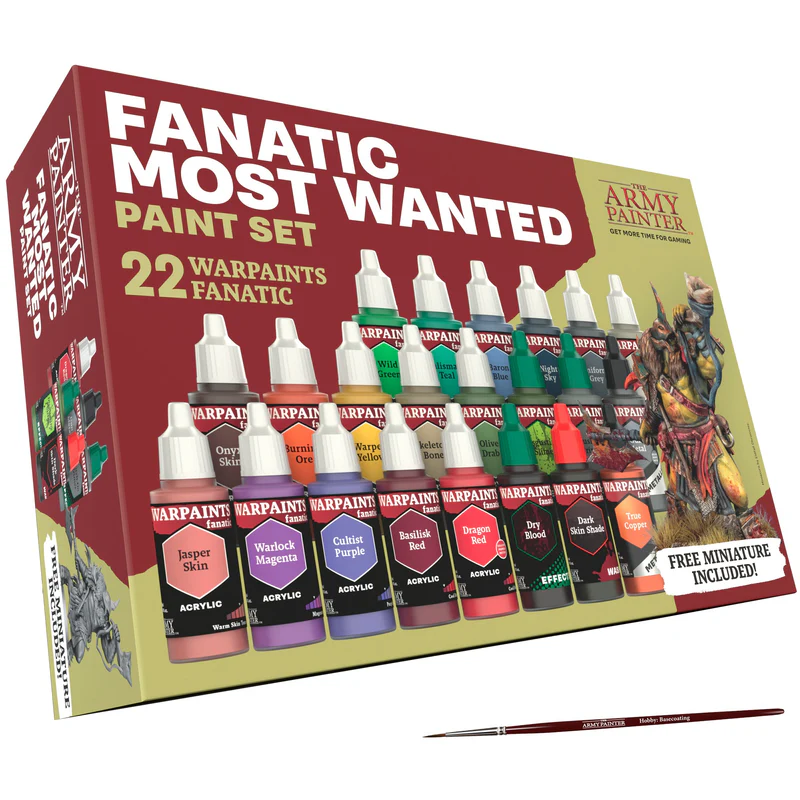 The Army Painter: Warpaints Fanatic - Most Wanted Paint Set