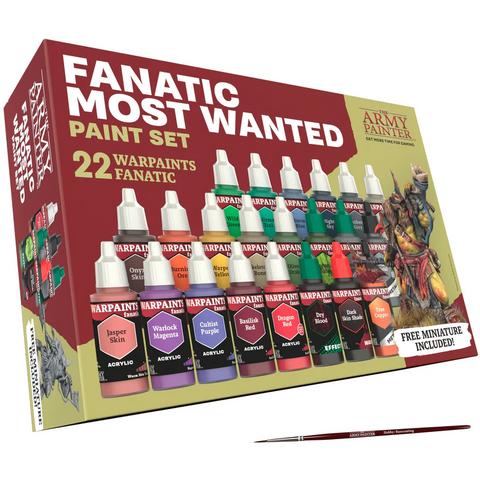The Army Painter: Warpaints Fanatic - Most Wanted Paint Set