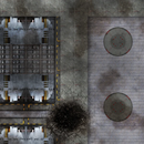 FLG Neoprene Wargaming Mats: War-torn City 2 - 44" x 60"
