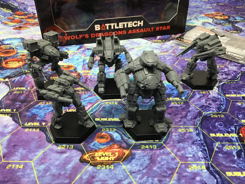 BattleTech: Miniature Force Pack - Wolf's Dragoons Assault Star