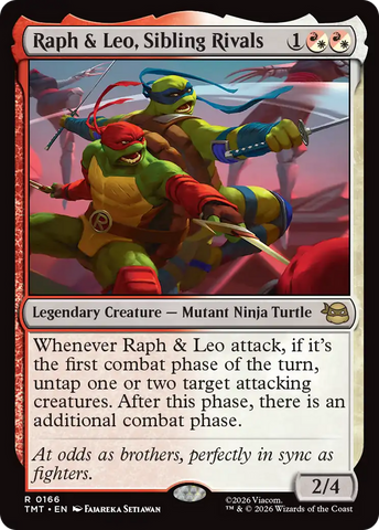 Raph & Leo, Sibling Rivals [Teenage Mutant Ninja Turtles]