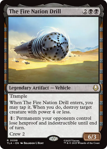 The Fire Nation Drill [Avatar: The Last Airbender]