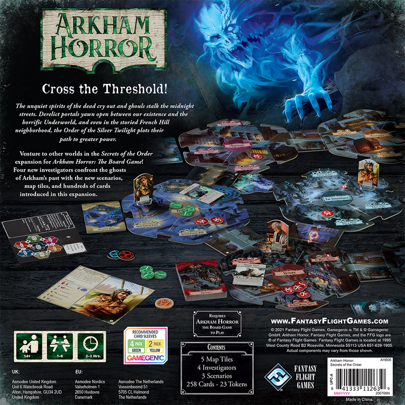 Arkham Horror: Secrets of the Order (3rd Edition) [Expansion]