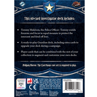 Arkham Horror: The Card Game - Tommy Muldoon Investigator Deck [Expansion]