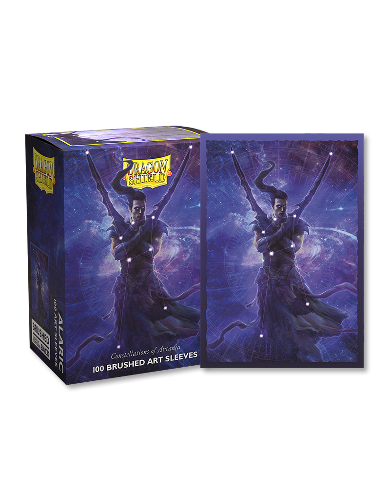 Dragon Shield | Brushed Art Standard Size Sleeves: Constellations - Alaric [100ct]