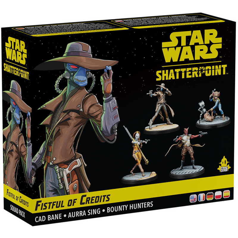 Star Wars: Shatterpoint - Fist Full of Credits Cad Bane Squad Pack