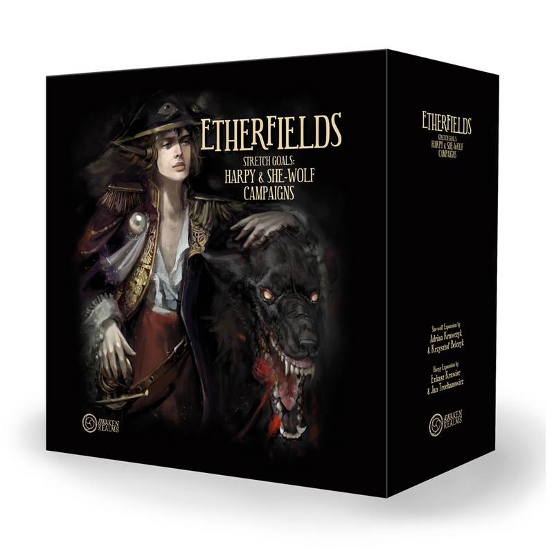 Etherfields: Stretch Goals - Harpy & She-Wolf Campaigns [Board Game Expansion]