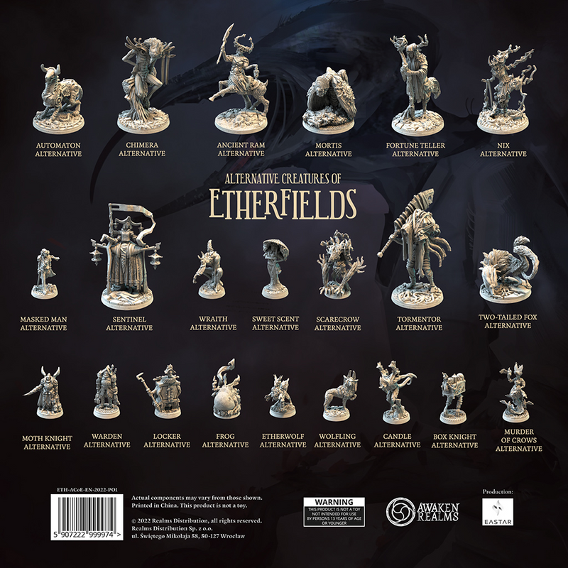 Etherfields: Alternative Creatures of Etherfields [Board Game Expansion]