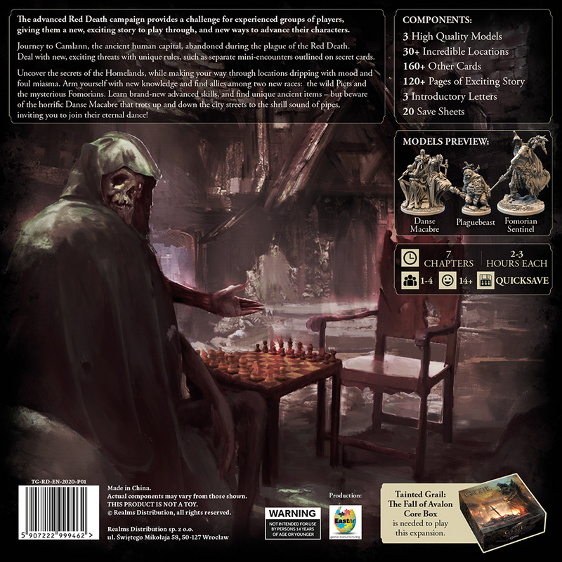 Tainted Grail: Red Death [Board Game Expansion]