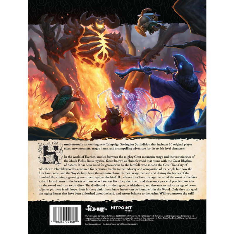 Humblewood RPG: Campaign Setting (5E Compatible) [Hardcover]