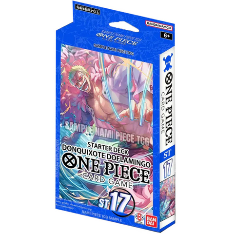 One Piece TCG: Stater Deck | Donquixote Doflamingo Starter Deck (ST-17) **Local Pick-up Only**