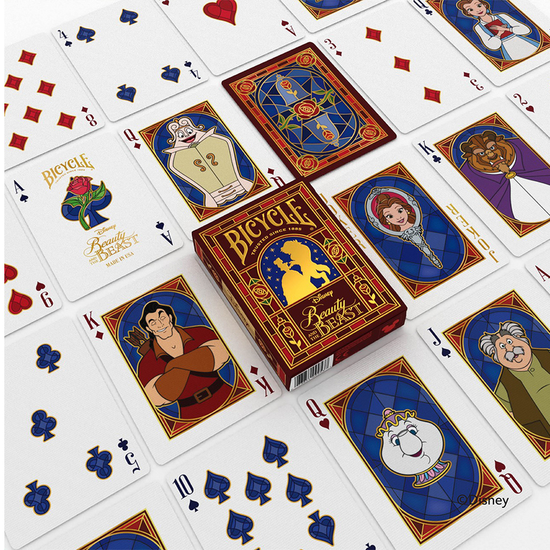 Bicycle Playing Cards - Disney Beauty and the Beast