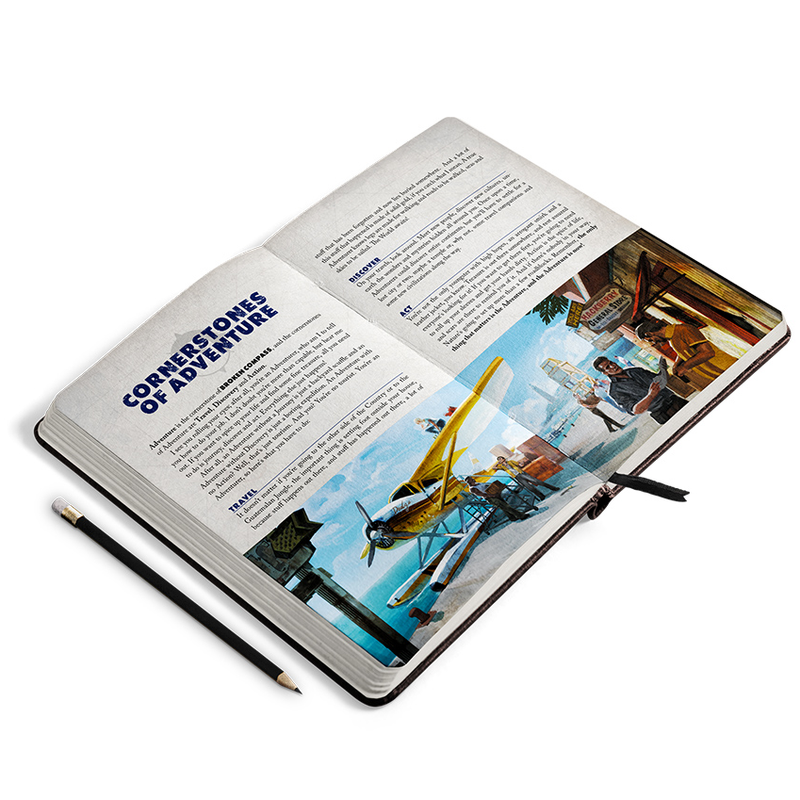 Broken Compass RPG: Adventure Journal - Core Book