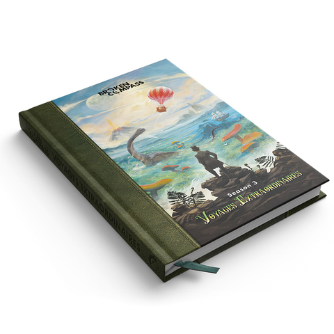 Broken Compass RPG: Season 3 - Voyages Extraordinaires [Hardcover] | Expansion