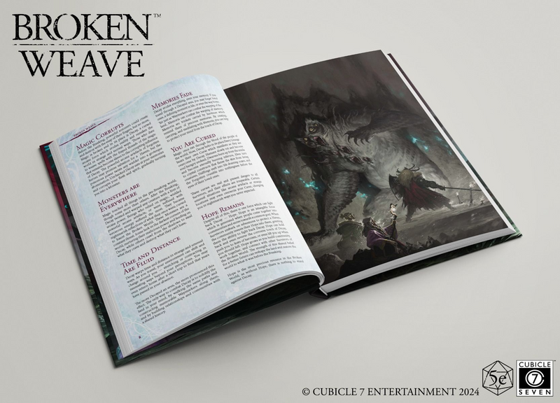 Broken Weave RPG: Core Rulebook [Hardcover]