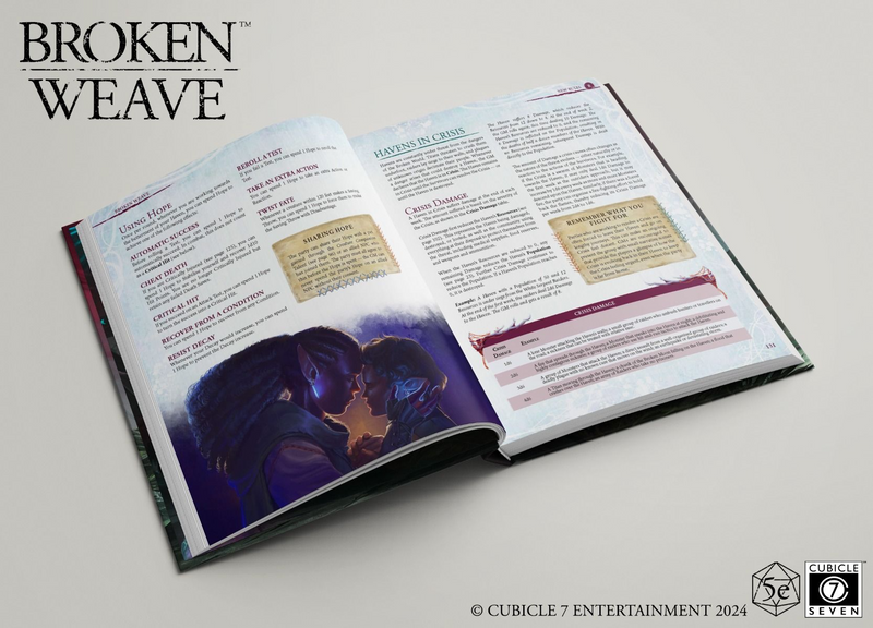 Broken Weave RPG: Core Rulebook [Hardcover]