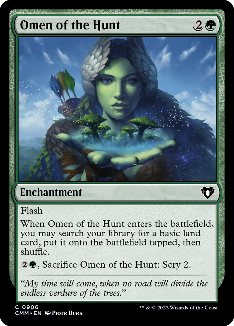 Omen of the Hunt [Commander Masters]