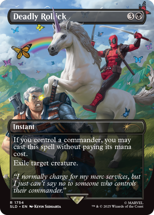 MTG Secret Lair: April Pool's Day - Marvel's Deadpool [WPN Store Exclusive]