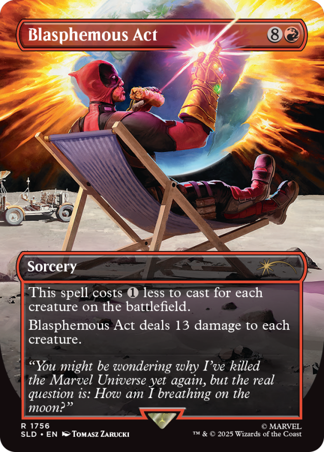 MTG Secret Lair: April Pool's Day - Marvel's Deadpool [WPN Store Exclusive]