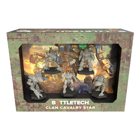 BattleTech: Miniature Force Pack - Clan Calvary Star